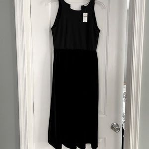 Gap racer back midi dress